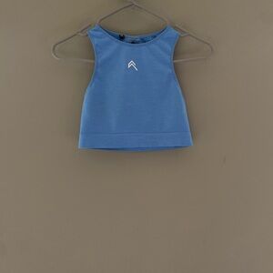 Oner active light blue crop top/sports bra. Size S. Classic seamless
